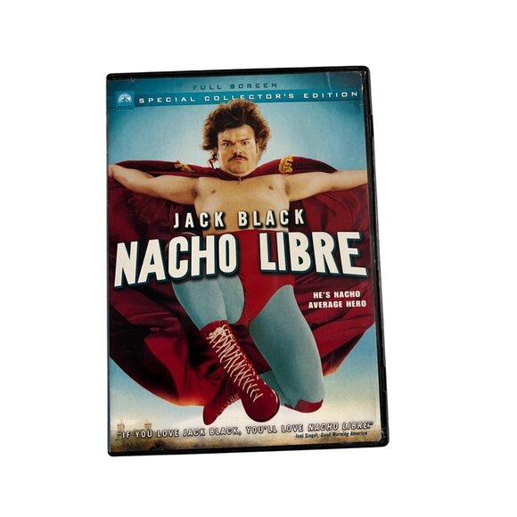Nacho Libre 2006 DVD Special Collectors Edition Comedy Jack Black Pre-Owned - Picture 1 of 5